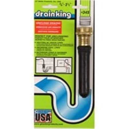 Gt Water Products Gt Water Products 345 .75 To 1.5 In Drain King Hose 3935996